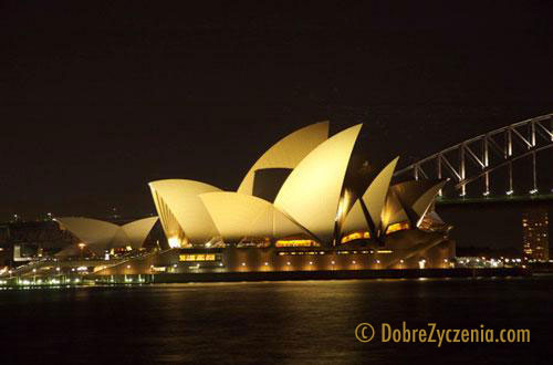 Opera w Sydney nocÄ…
