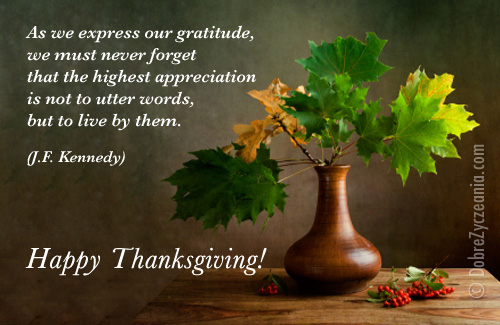Have a Happy Thanksgiving!