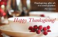 Thanksgiving, after all, is a word of action.